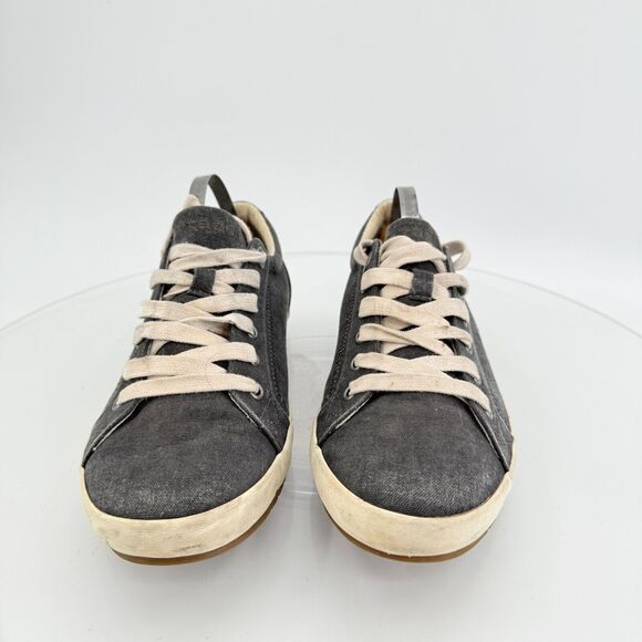 Taos Womens Star Washed Lace Up Canvas Comfort Sneakers casual shoes sz 8.5 - Picture 3 of 14